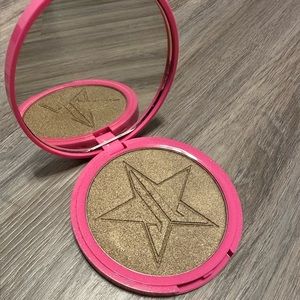 Jeffree Star cosmetics skin frost highlighter so fing gold
